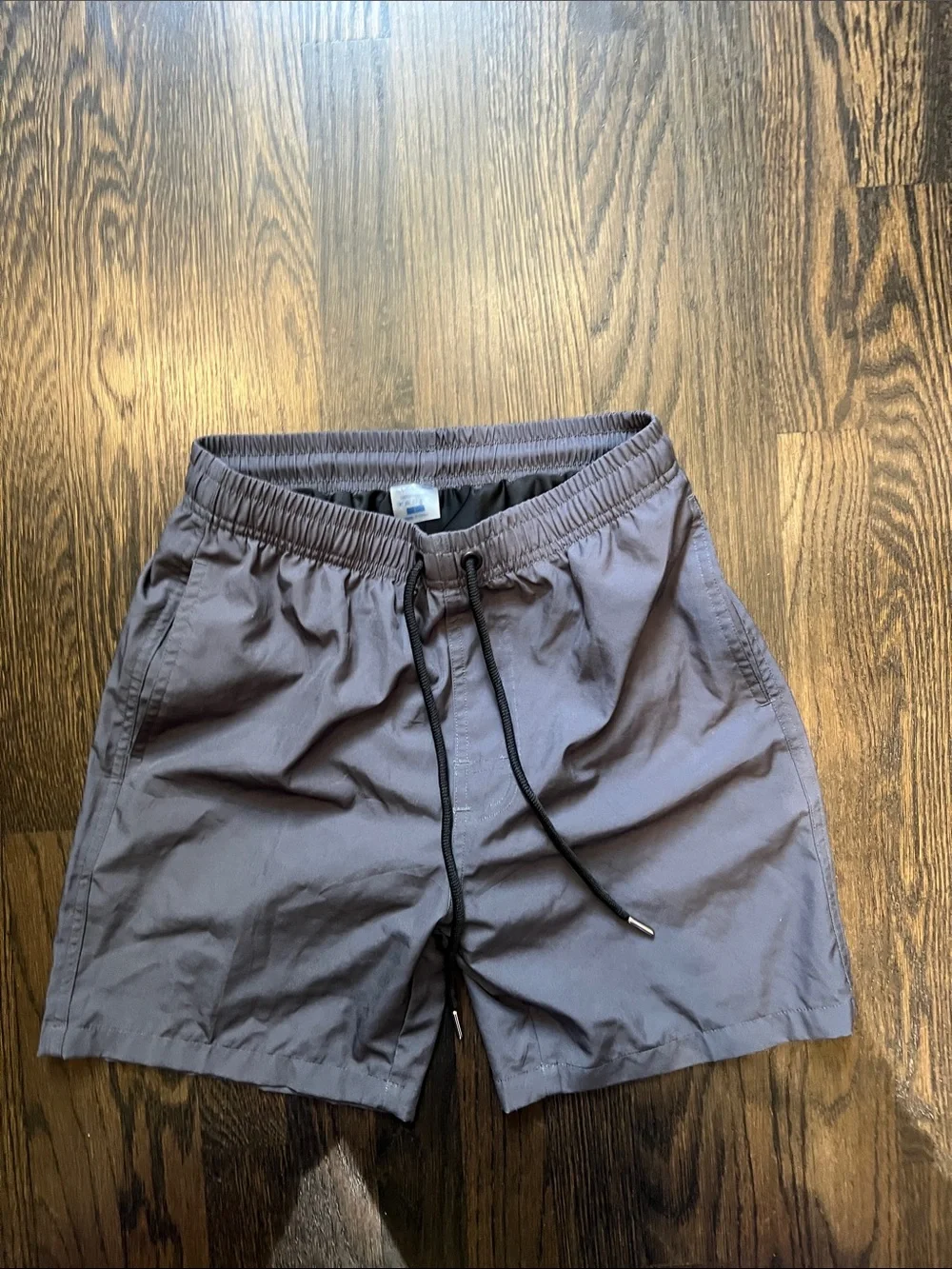 Boys Drawstring Shorts Swim Trunks Swim Shorts Board Shorts Slate Gray | Large